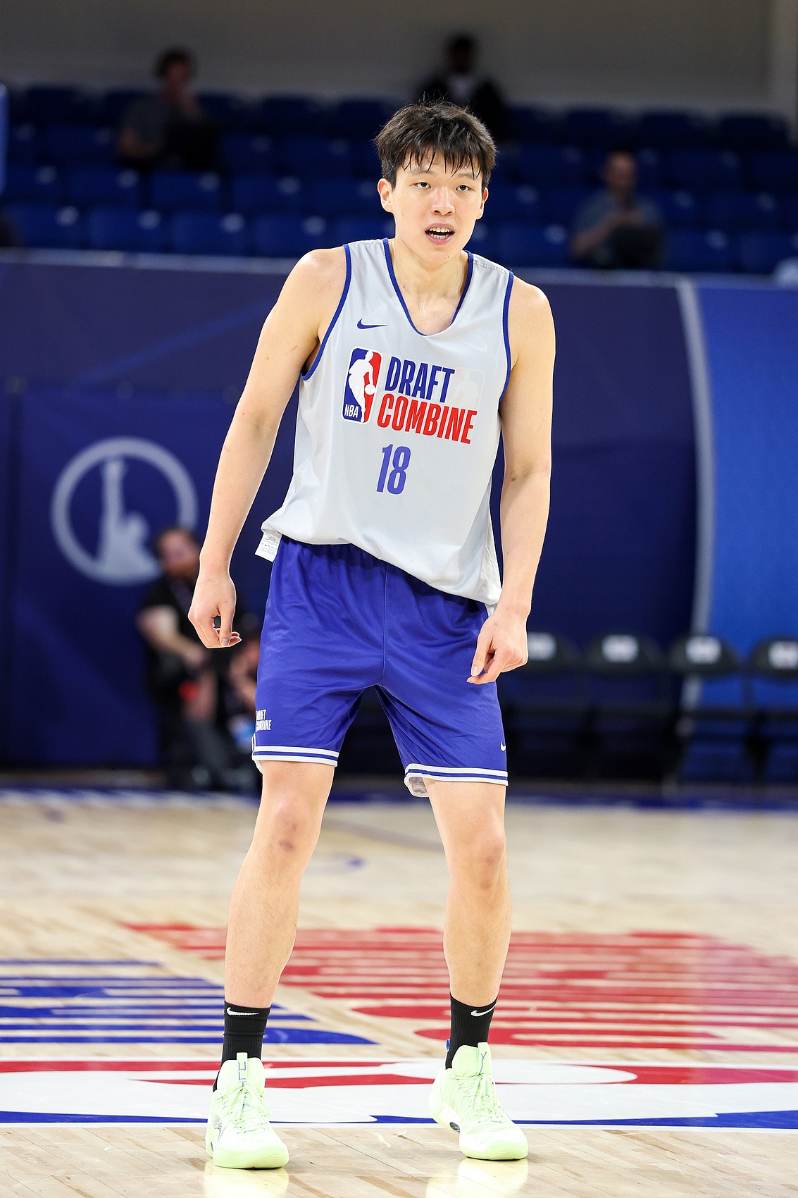 NBA选秀观察 杨瀚森联合试训表现亮眼但首轮前景仍不明朗