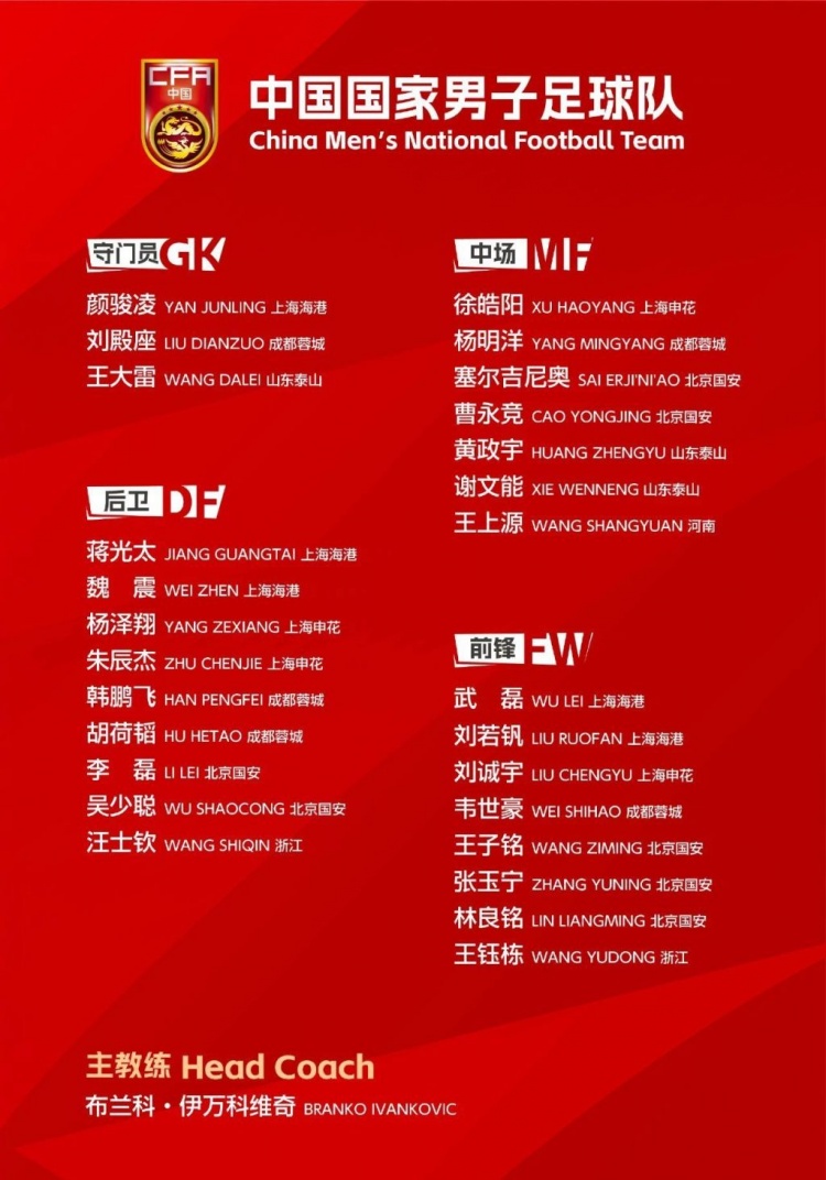 武磊王者归来助国足锋线升级 杨明洋强势加盟重塑中场防守体系